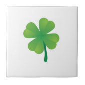 Bright Shamrock Saint Patrick's Tegeltje (Voorkant)