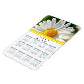 Bright Shasta Daisy | Kalender Floral Magnet 2022 Magneet (Linkerzijde)
