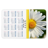 Bright Shasta Daisy | Kalender Floral Magnet 2022 Magneet (Horizontaal)