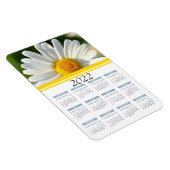 Bright Shasta Daisy | Kalender Floral Magnet 2022 Magneet (Rechterzijde)