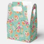 Bright Sketch Floral Pattern Bedankdoosjes (Geopend)