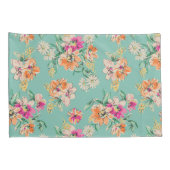 Bright Sketch Floral Pattern Kussensloop (Achterkant-Rechts)