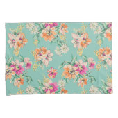 Bright Sketch Floral Pattern Kussensloop (Voorkant-Rechts)