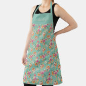 Bright Sketch Floral Pattern Schort (Insitu)