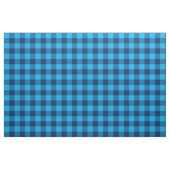 Bright Sky en Navy Blue Gingham Pset Stof (Fat Quarter)