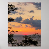 Bright Sky Sunset Poster (Voorkant)