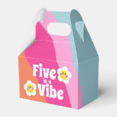 Bright Smiley Five is een Vibe Favor Box Bedankdoosjes (Achterkant)