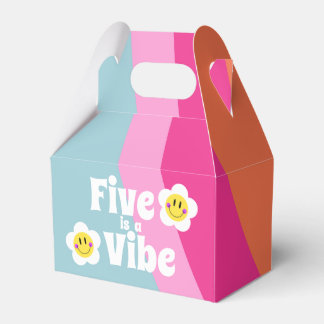 Bright Smiley Five is een Vibe Favor Box Bedankdoosjes