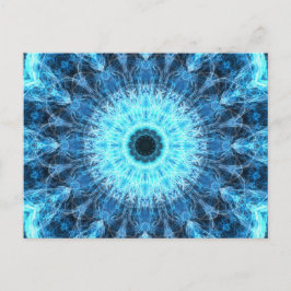 Bright sneeuwventiel briefkaart