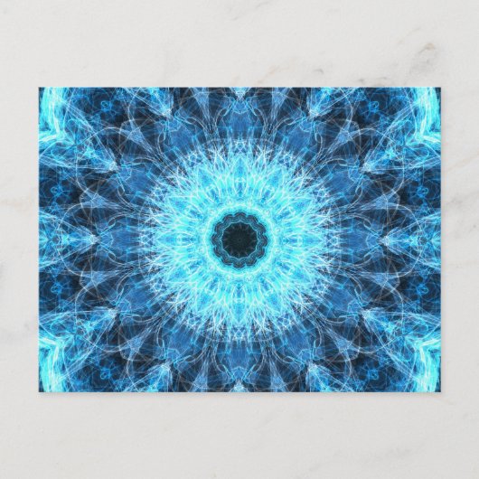 Bright sneeuwventiel briefkaart (Voorkant)