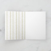 Bright Snowflakes Holiday Foto Feestdagen Kaart (Binnen)