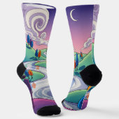 Bright Socks 0035745 Sokken (Gebogen)