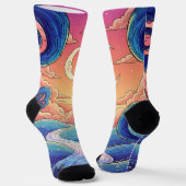 Bright Socks 0035747 Sokken (Gebogen)