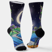 Bright Socks 0035753 Sokken (Gebogen)