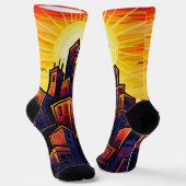 Bright Socks 0035759 Sokken (Gebogen)