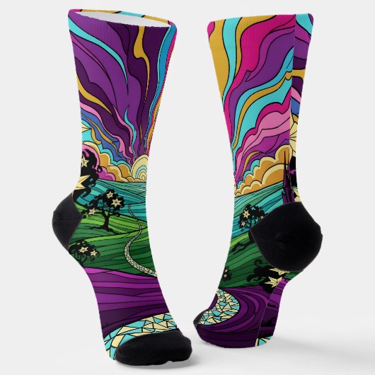 Bright Socks 0035773 Sokken (Gebogen)