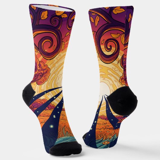 Bright Socks 0035776 Sokken (Gebogen)