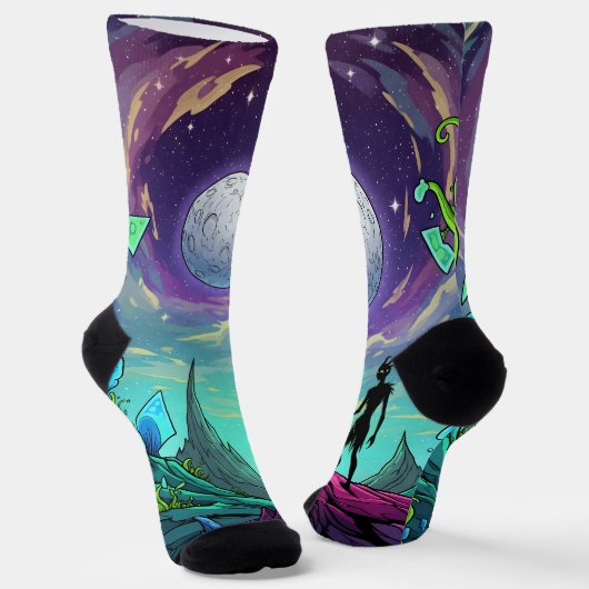 Bright Socks 0035777 Sokken (Gebogen)