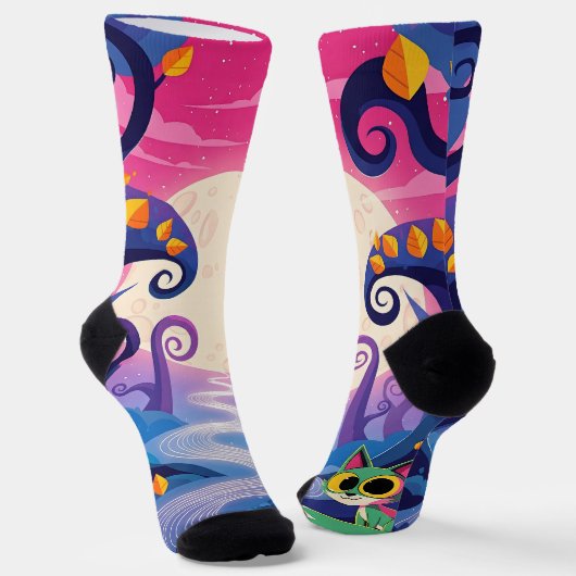 Bright Socks 0035781 Sokken (Gebogen)