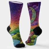 Bright Socks 0035786 Sokken (Gebogen)