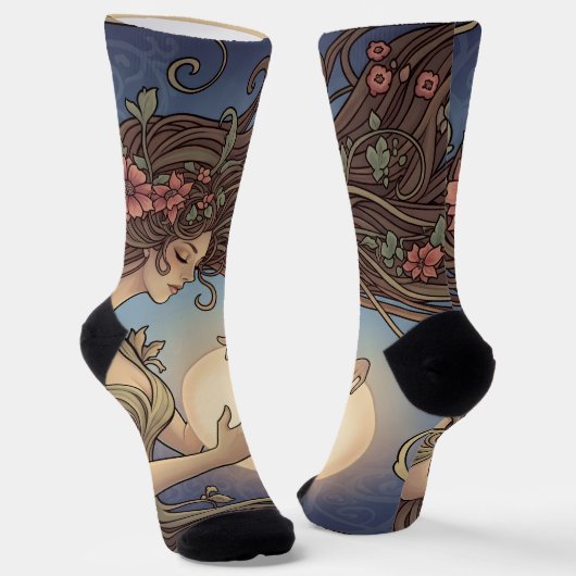 Bright Socks 0035797 Sokken (Gebogen)