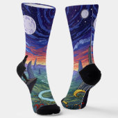 Bright Socks 0035799 Sokken (Gebogen)