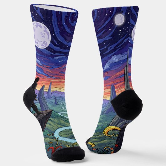 Bright Socks 0035799 Sokken (Gebogen)