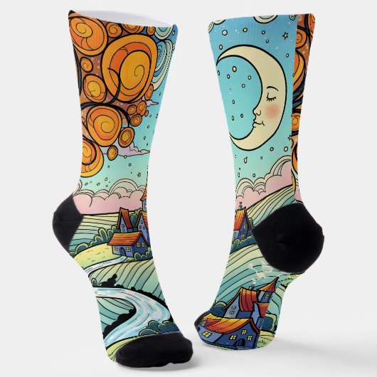 Bright Socks 0035800 Sokken (Gebogen)