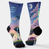 Bright Socks 0035827 Sokken (Gebogen)