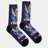 Bright Socks Dragon Rise Above 0044072 Sokken (Rechts)