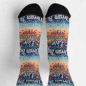 Bright Socks Dream Big & Live Fearless 0044007 Sokken (Top)