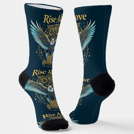 Bright Socks Eagle Rise Above 0044060 Sokken (Gebogen)