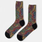 Bright Socks Elaborate Seamless Patterns 0039280 Sokken (Links)