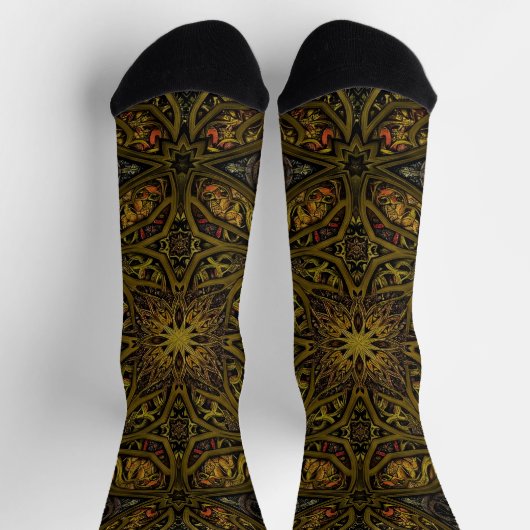 Bright Socks Elaborate Seamless Patterns 0039286 Sokken (Top)