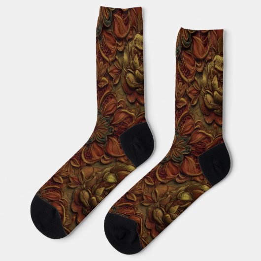 Bright Socks Elaborate Seamless Patterns 0039293 Sokken (Links)