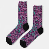 Bright Socks Elaborate Seamless Patterns 0039297 Sokken (Links)