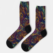 Bright Socks Elaborate Seamless Patterns 0039298 Sokken (Links)