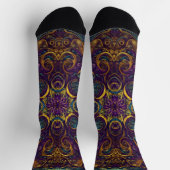 Bright Socks Elaborate Seamless Patterns 0039298 Sokken (Top)