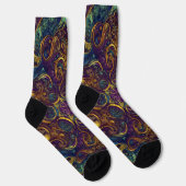 Bright Socks Elaborate Seamless Patterns 0039298 Sokken (Rechts)