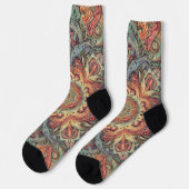 Bright Socks Elaborate Seamless Patterns 0039301 Sokken (Links)