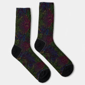Bright Socks Elaborate Seamless Patterns 0039303 Sokken (Rechts)