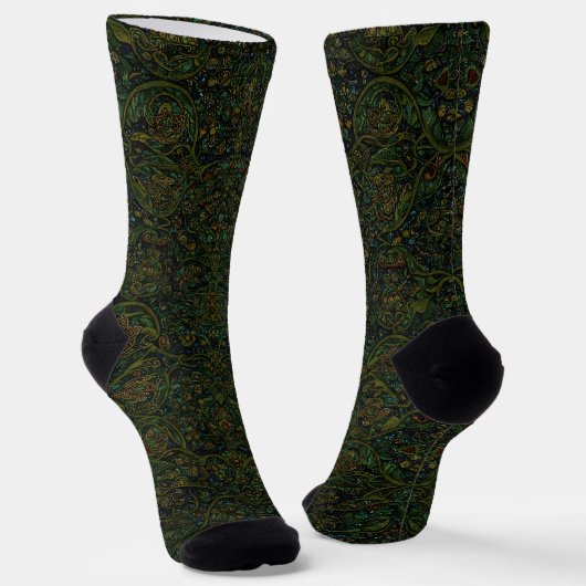 Bright Socks Elaborate Seamless Patterns 0039308 Sokken (Gebogen)