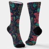 Bright Socks Elaborate Seamless Patterns 0039314 Sokken (Gebogen)