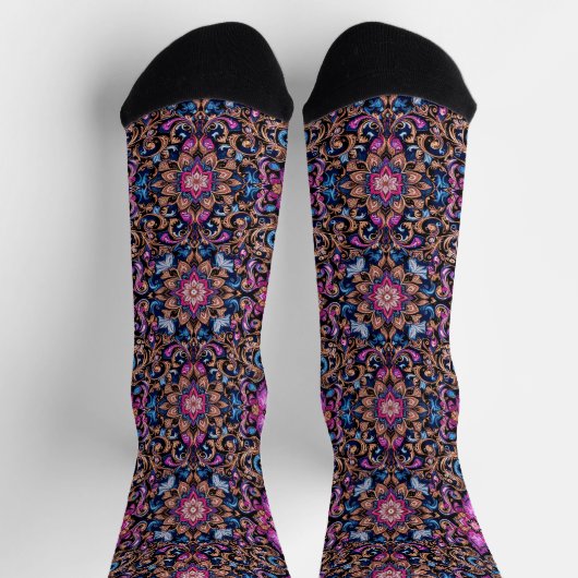 Bright Socks Elaborate Seamless Patterns 0039337 Sokken (Top)