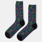 Bright Socks Elaborate Seamless Patterns 0039340 Sokken (Links)