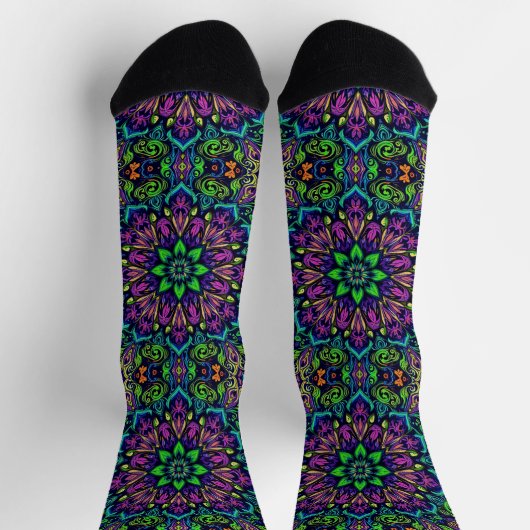 Bright Socks Elaborate Seamless Patterns 0039340 Sokken (Top)