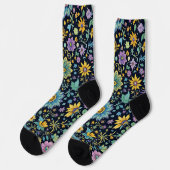 Bright Socks Elaborate Seamless Patterns 0039342 Sokken (Links)