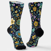 Bright Socks Elaborate Seamless Patterns 0039342 Sokken (Gebogen)