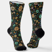 Bright Socks Elaborate Seamless Patterns 0039347 Sokken (Gebogen)