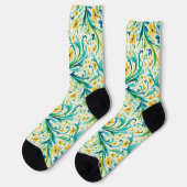 Bright Socks Elaborate Seamless Patterns 0039348 Sokken (Links)